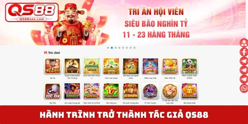 Hành trình trở thành tác giả QS88