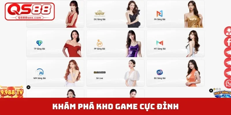 Khám phá kho game cực đỉnh